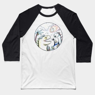 Meteor Shower Baseball T-Shirt